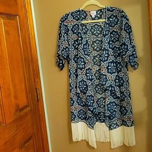 Lularoe 3/$20 sheer cover-up jacket
